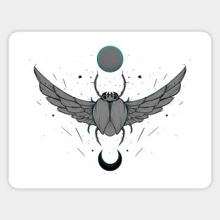 Scarab Beetle Sticker